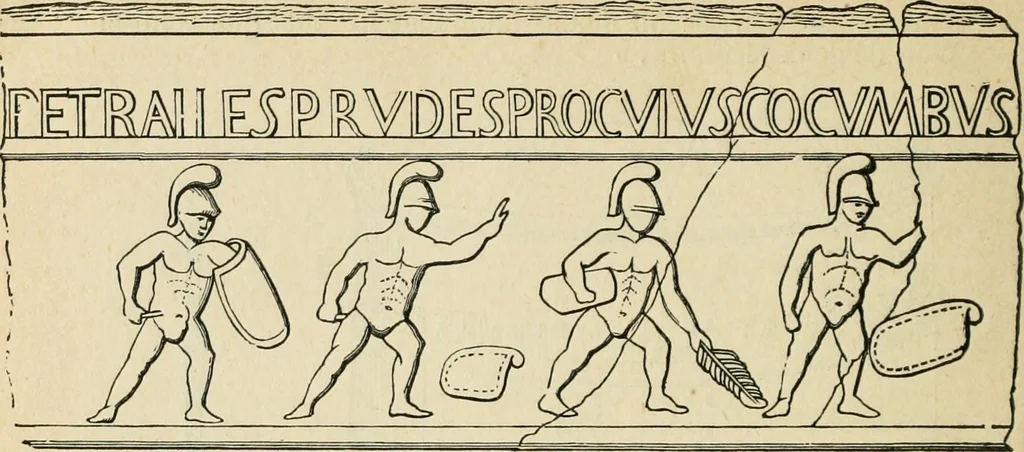 An illustration from Épigraphie romaine du Poitou [et] de la Saintonge, 1895, leaf 371