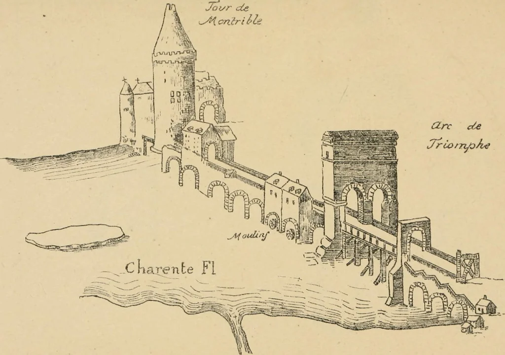 An illustration from Épigraphie romaine du Poitou [et] de la Saintonge, 1895, leaf 450
