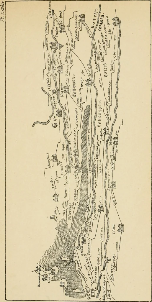 An illustration from Épigraphie romaine du Poitou [et] de la Saintonge, 1895, leaf 468
