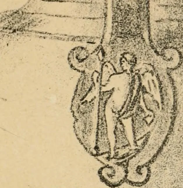 An illustration from Épigraphie romaine du Poitou [et] de la Saintonge, 1895, leaf 498