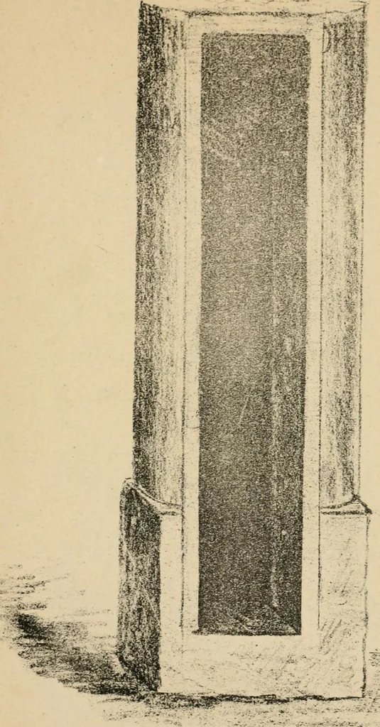 An illustration from Épigraphie romaine du Poitou [et] de la Saintonge, 1895, leaf 504