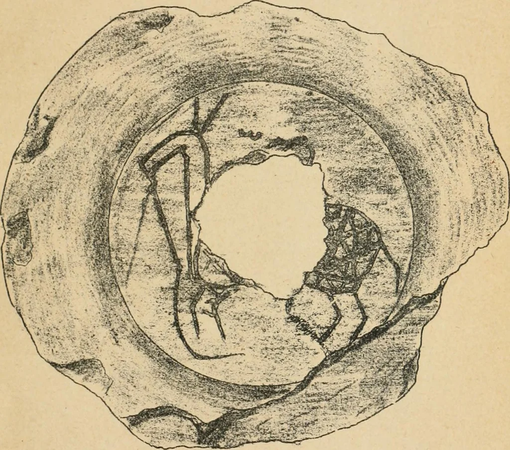 An illustration from Épigraphie romaine du Poitou [et] de la Saintonge, 1895, leaf 562