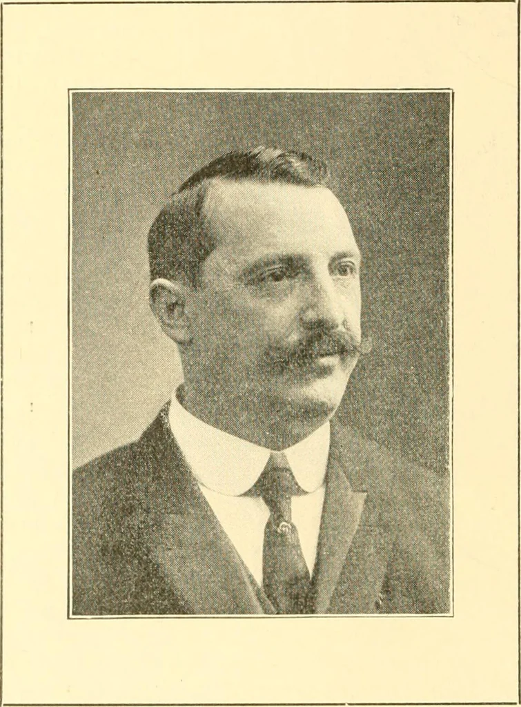 An illustration from Pilgrimage of Mary commandery no. 36, Knights templar of Pennsylvania to the Twenty-ninth triennial conclave of the Grand encampment U.S. at San Francisco, Cal, 1904, leaf 109
