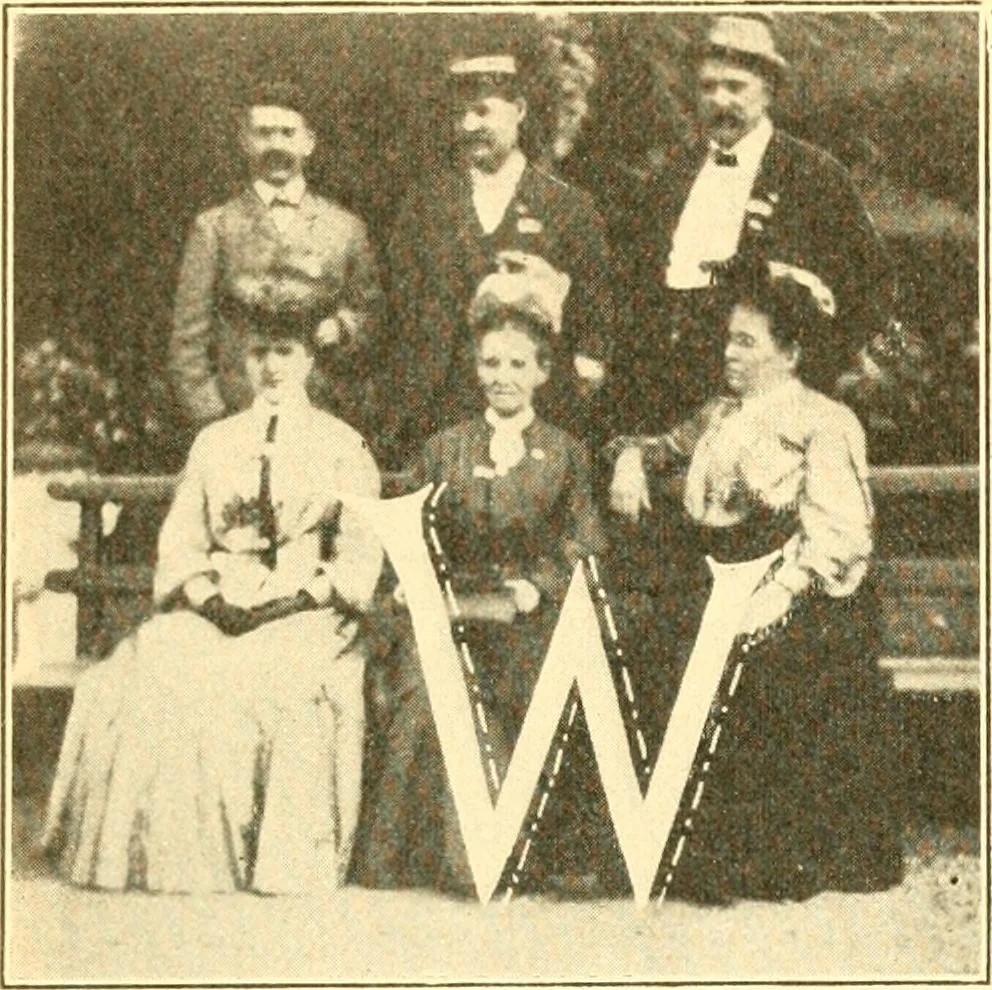 An illustration from Pilgrimage of Mary commandery no. 36, Knights templar of Pennsylvania to the Twenty-ninth triennial conclave of the Grand encampment U.S. at San Francisco, Cal, 1904, leaf 122