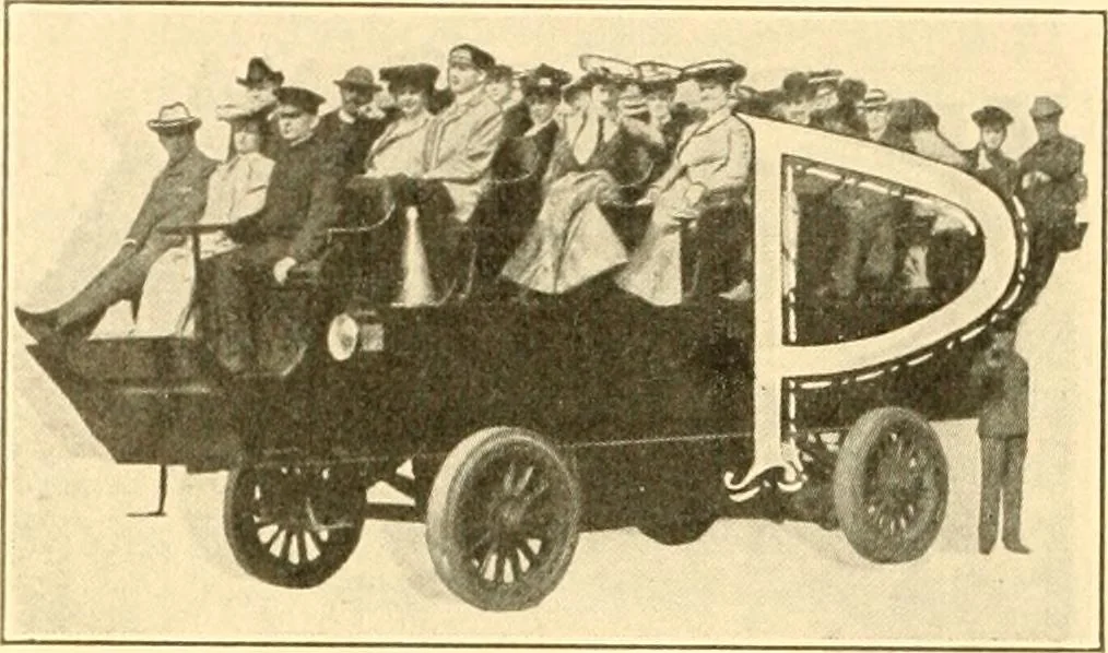 An illustration from Pilgrimage of Mary commandery no. 36, Knights templar of Pennsylvania to the Twenty-ninth triennial conclave of the Grand encampment U.S. at San Francisco, Cal, 1904, leaf 15