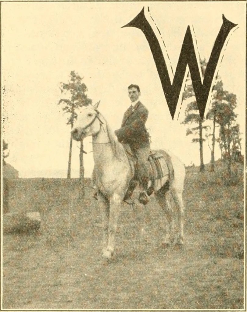 An illustration from Pilgrimage of Mary commandery no. 36, Knights templar of Pennsylvania to the Twenty-ninth triennial conclave of the Grand encampment U.S. at San Francisco, Cal, 1904, leaf 153