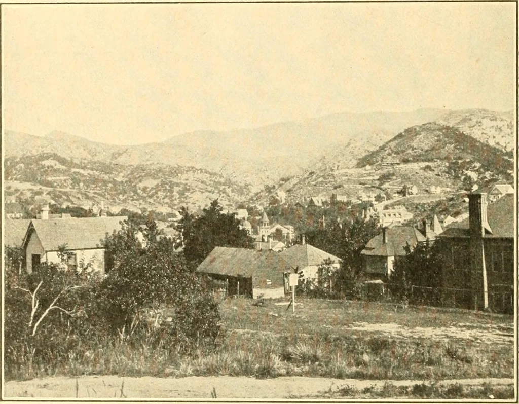 An illustration from Pilgrimage of Mary commandery no. 36, Knights templar of Pennsylvania to the Twenty-ninth triennial conclave of the Grand encampment U.S. at San Francisco, Cal, 1904, leaf 167