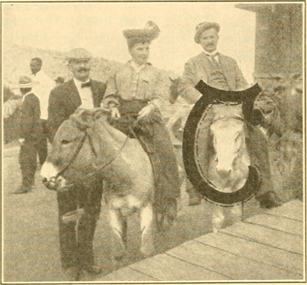 An illustration from Pilgrimage of Mary commandery no. 36, Knights templar of Pennsylvania to the Twenty-ninth triennial conclave of the Grand encampment U.S. at San Francisco, Cal, 1904, leaf 193