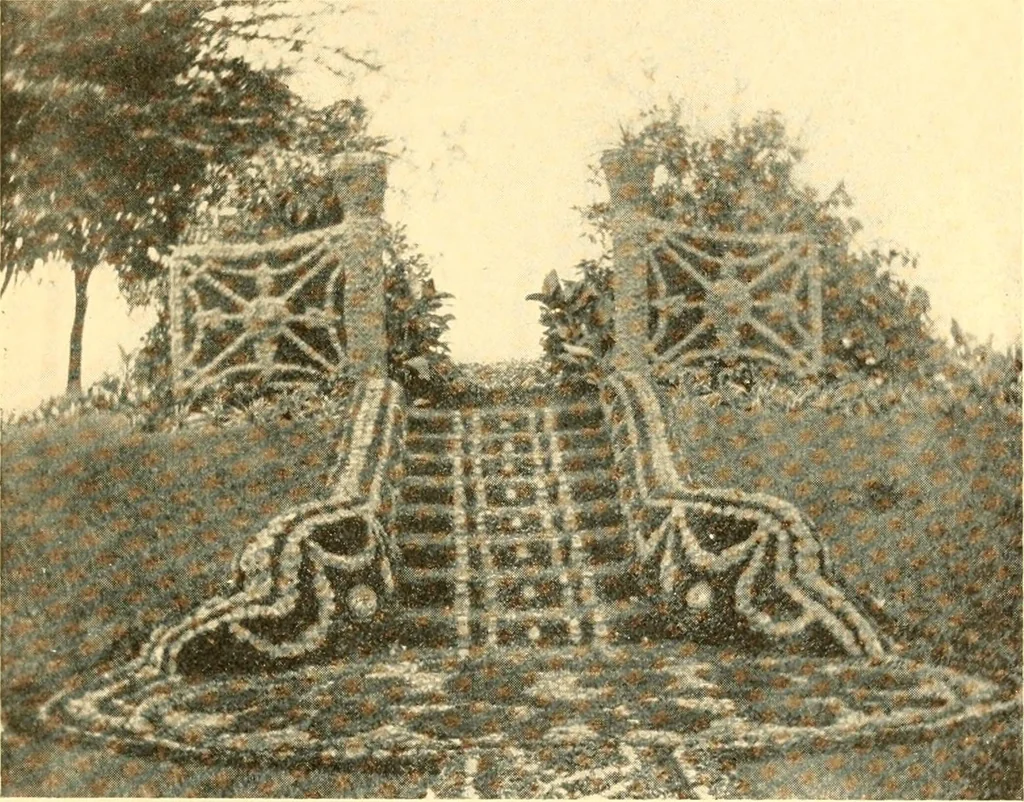 An illustration from Pilgrimage of Mary commandery no. 36, Knights templar of Pennsylvania to the Twenty-ninth triennial conclave of the Grand encampment U.S. at San Francisco, Cal, 1904, leaf 20
