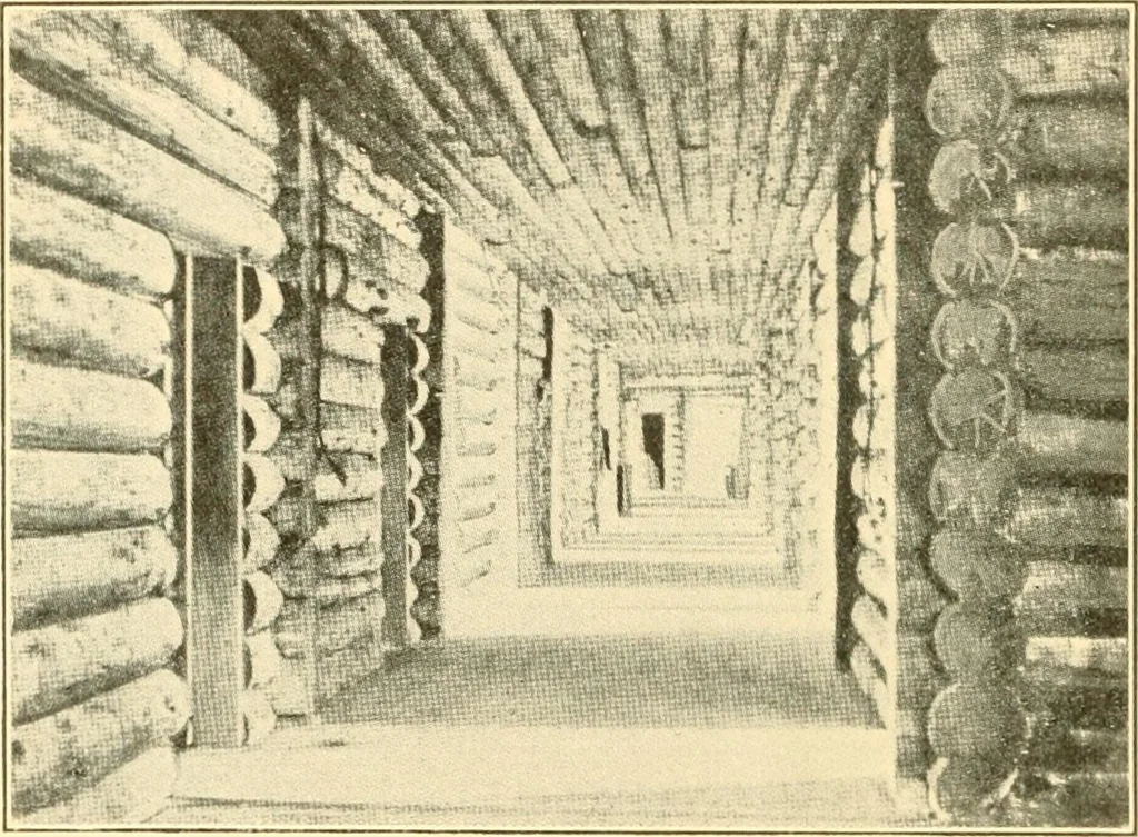 An illustration from Pilgrimage of Mary commandery no. 36, Knights templar of Pennsylvania to the Twenty-ninth triennial conclave of the Grand encampment U.S. at San Francisco, Cal, 1904, leaf 49