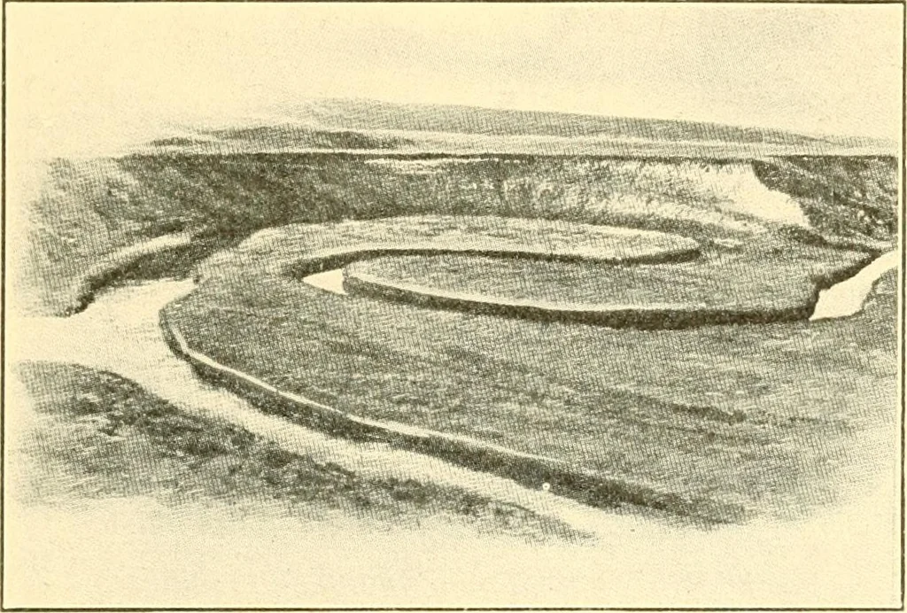 An illustration from Pilgrimage of Mary commandery no. 36, Knights templar of Pennsylvania to the Twenty-ninth triennial conclave of the Grand encampment U.S. at San Francisco, Cal, 1904, leaf 66