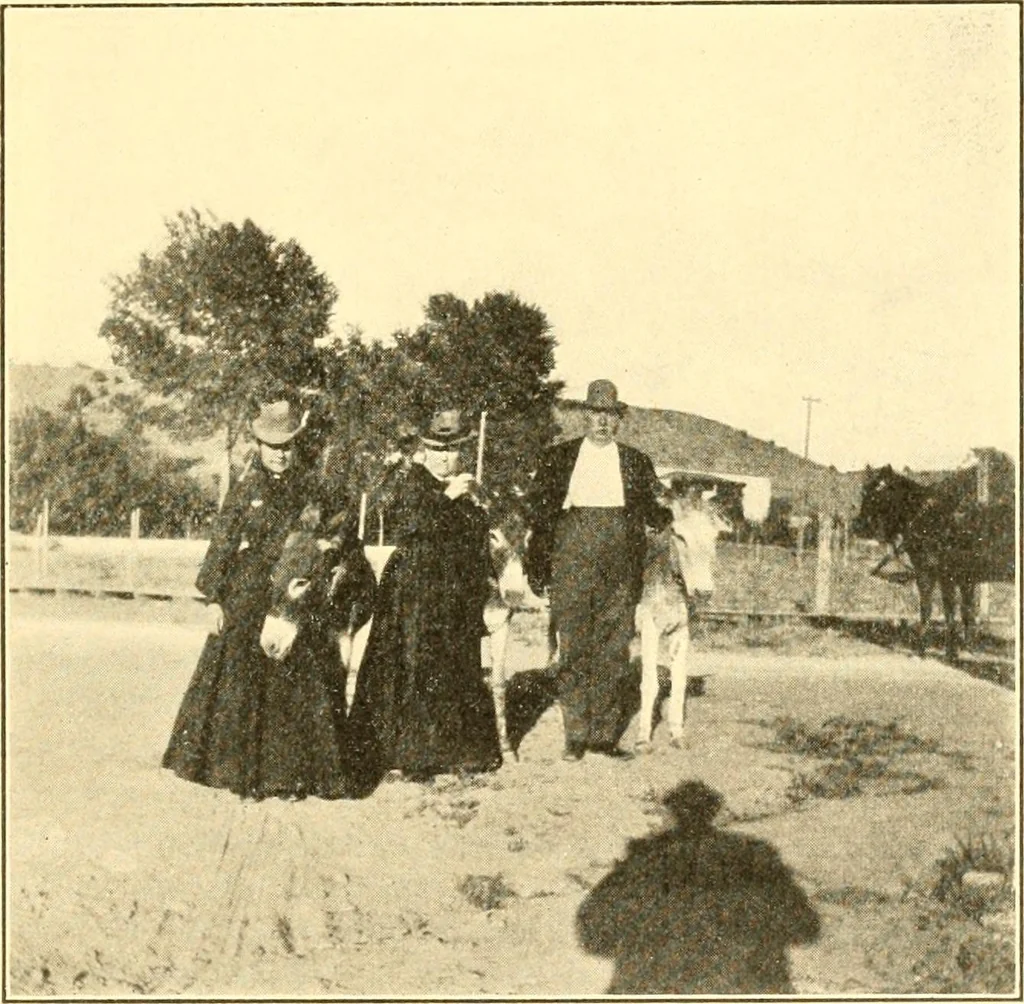 An illustration from Pilgrimage of Mary commandery no. 36, Knights templar of Pennsylvania to the Twenty-ninth triennial conclave of the Grand encampment U.S. at San Francisco, Cal, 1904, leaf 78