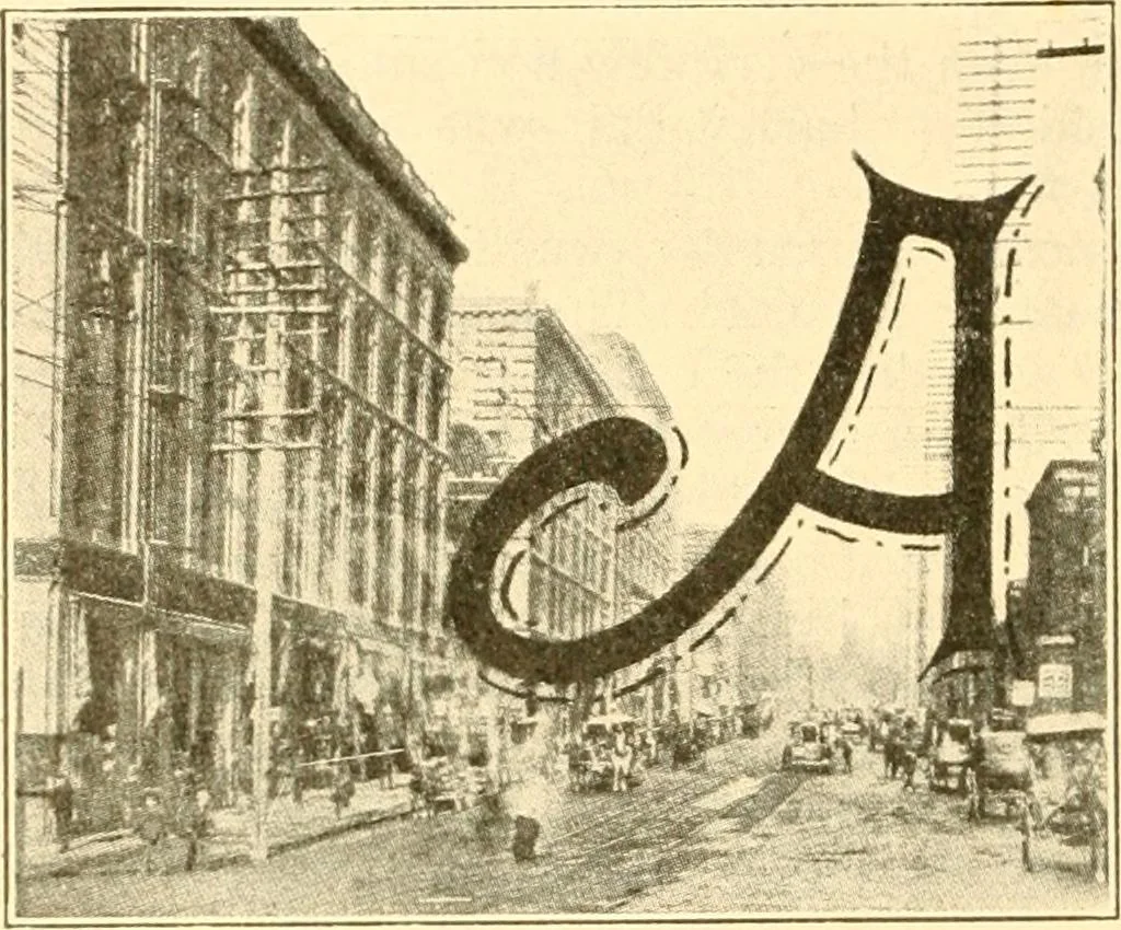 An illustration from Pilgrimage of Mary commandery no. 36, Knights templar of Pennsylvania to the Twenty-ninth triennial conclave of the Grand encampment U.S. at San Francisco, Cal, 1904, leaf 83