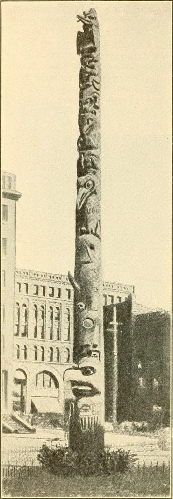 An illustration from Pilgrimage of Mary commandery no. 36, Knights templar of Pennsylvania to the Twenty-ninth triennial conclave of the Grand encampment U.S. at San Francisco, Cal, 1904, leaf 85