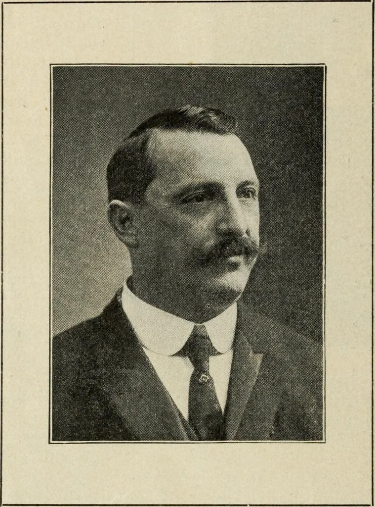 An illustration from Pilgrimage of Mary commandery no. 36, Knights templar of Pennsylvania to the Twenty-ninth triennial conclave of the Grand encampment U.S. at San Francisco, Cal, 1904, leaf 103
