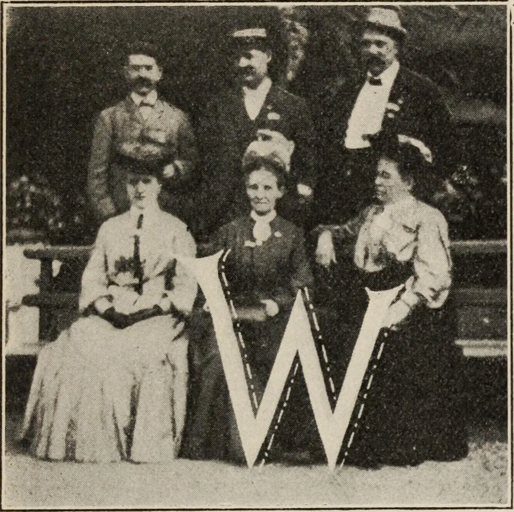 An illustration from Pilgrimage of Mary commandery no. 36, Knights templar of Pennsylvania to the Twenty-ninth triennial conclave of the Grand encampment U.S. at San Francisco, Cal, 1904, leaf 116