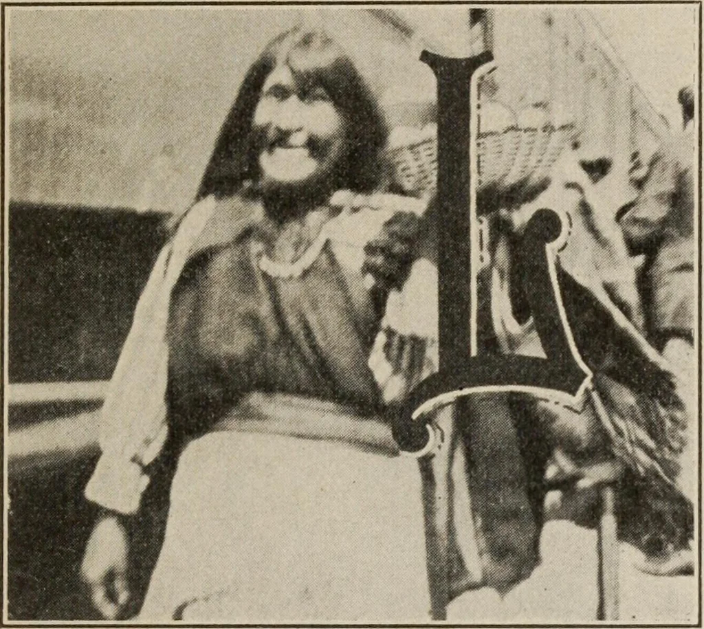 An illustration from Pilgrimage of Mary commandery no. 36, Knights templar of Pennsylvania to the Twenty-ninth triennial conclave of the Grand encampment U.S. at San Francisco, Cal, 1904, leaf 168