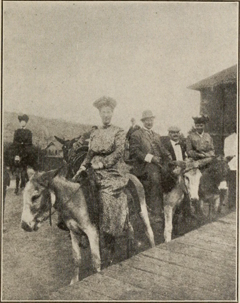 An illustration from Pilgrimage of Mary commandery no. 36, Knights templar of Pennsylvania to the Twenty-ninth triennial conclave of the Grand encampment U.S. at San Francisco, Cal, 1904, leaf 174