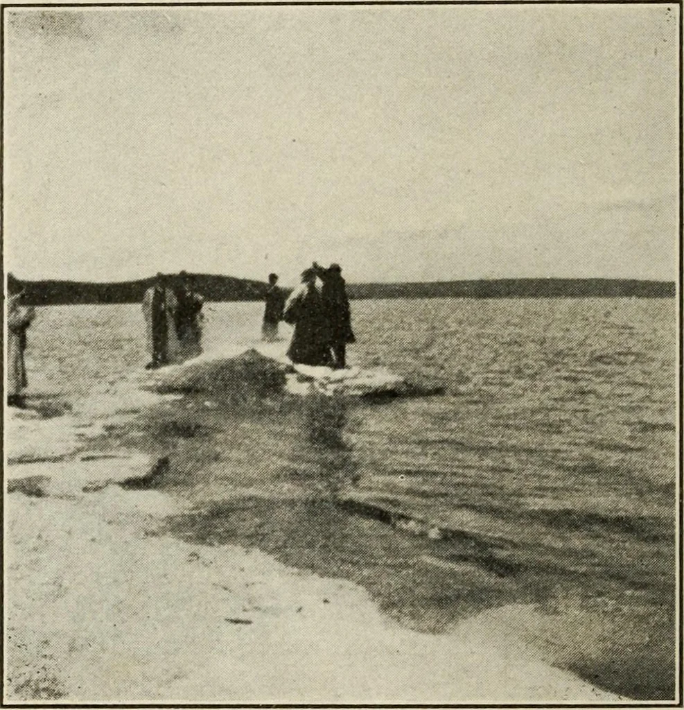 An illustration from Pilgrimage of Mary commandery no. 36, Knights templar of Pennsylvania to the Twenty-ninth triennial conclave of the Grand encampment U.S. at San Francisco, Cal, 1904, leaf 29