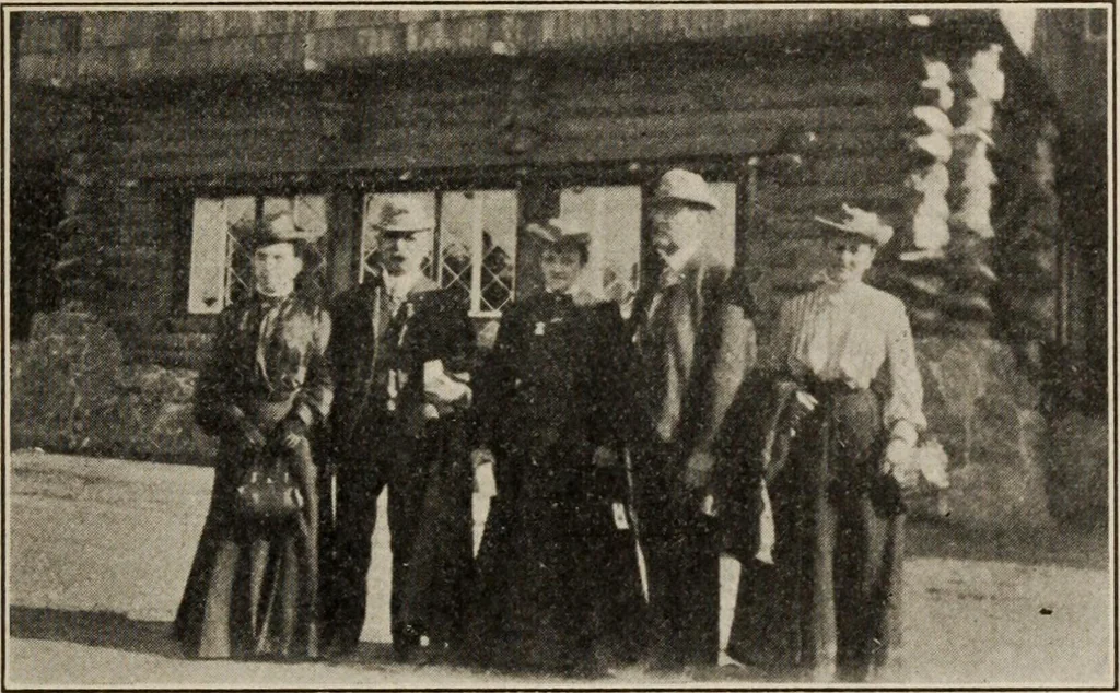 An illustration from Pilgrimage of Mary commandery no. 36, Knights templar of Pennsylvania to the Twenty-ninth triennial conclave of the Grand encampment U.S. at San Francisco, Cal, 1904, leaf 48