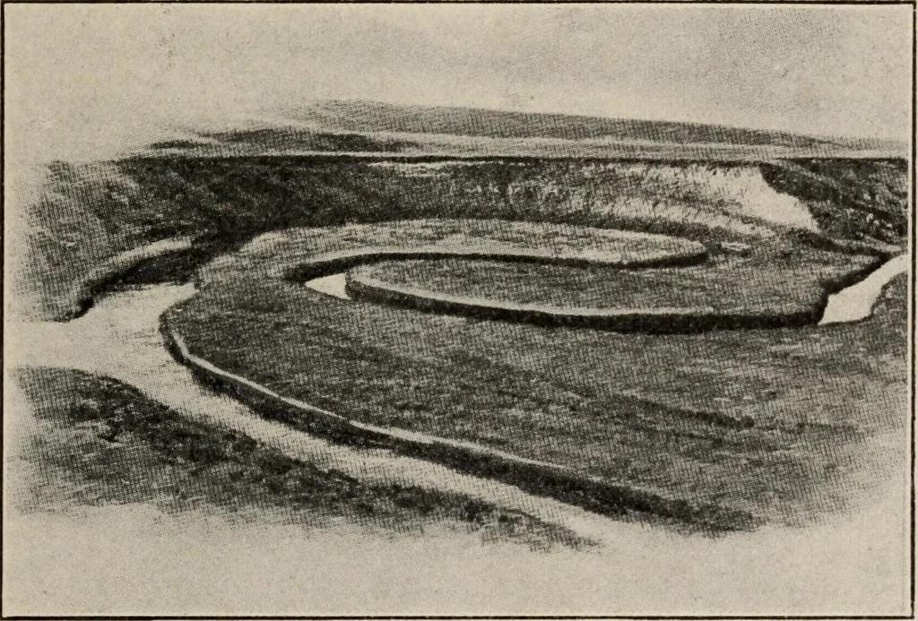 An illustration from Pilgrimage of Mary commandery no. 36, Knights templar of Pennsylvania to the Twenty-ninth triennial conclave of the Grand encampment U.S. at San Francisco, Cal, 1904, leaf 60