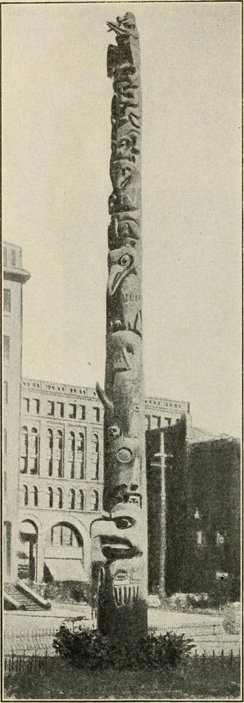 An illustration from Pilgrimage of Mary commandery no. 36, Knights templar of Pennsylvania to the Twenty-ninth triennial conclave of the Grand encampment U.S. at San Francisco, Cal, 1904, leaf 79