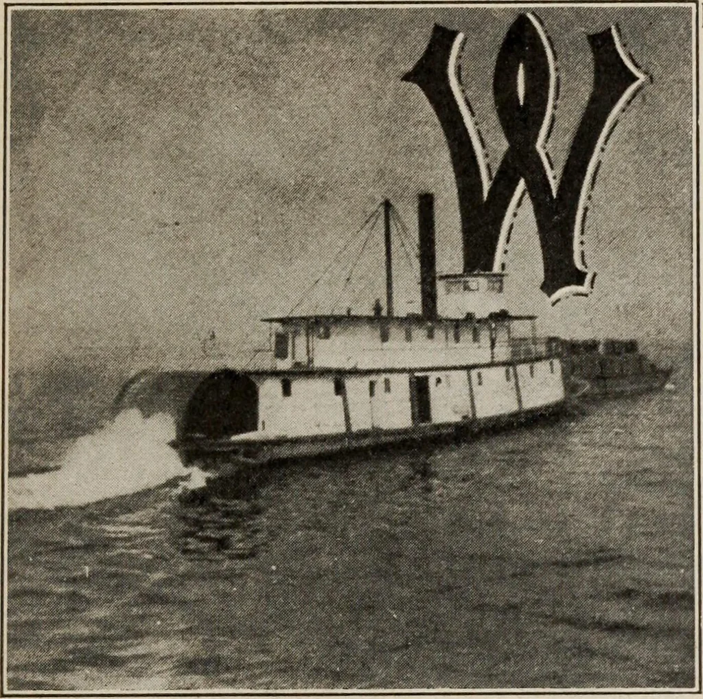 An illustration from Pilgrimage of Mary commandery no. 36, Knights templar of Pennsylvania to the Twenty-ninth triennial conclave of the Grand encampment U.S. at San Francisco, Cal, 1904, leaf 82