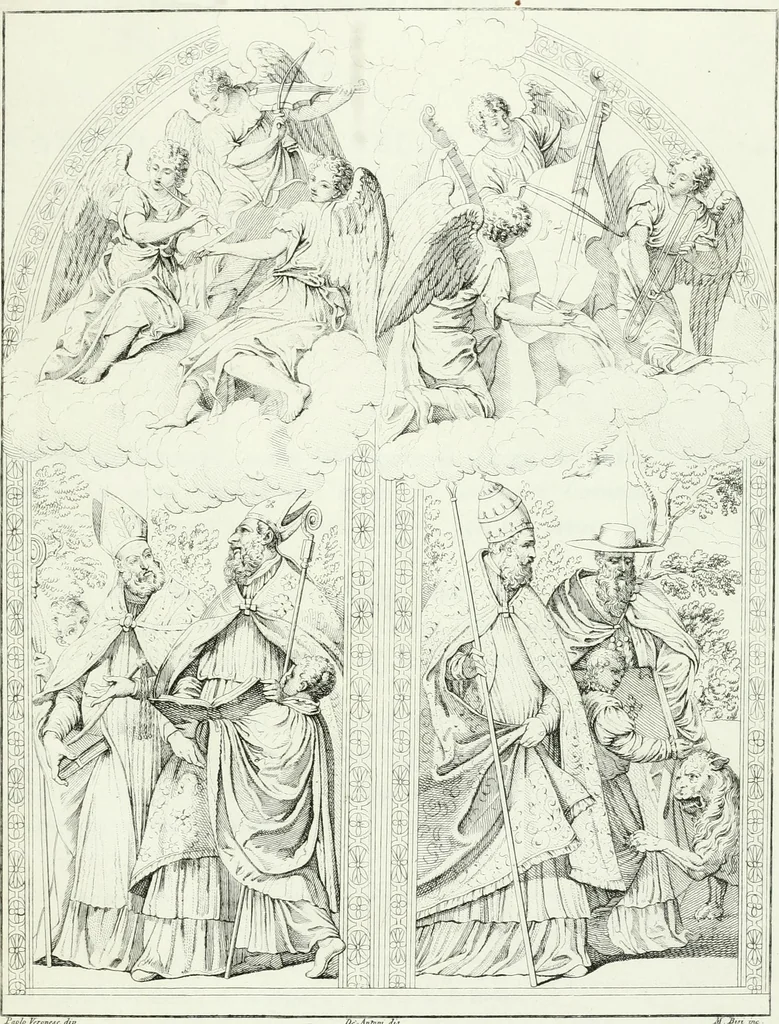An illustration from Pinacoteca del Palazzo reale delle scienze e delle arti di Milano, 1812, leaf 136