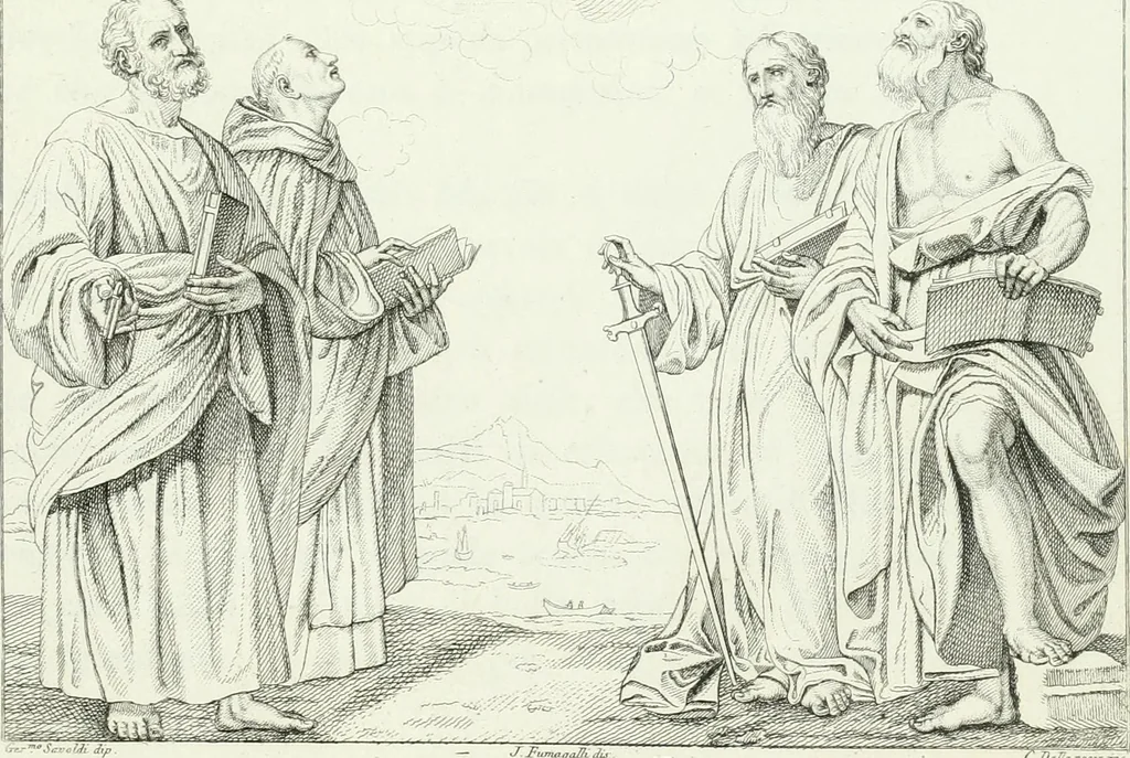 An illustration from Pinacoteca del Palazzo reale delle scienze e delle arti di Milano, 1812, leaf 140