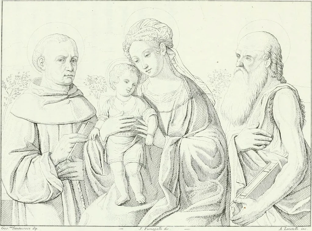 An illustration from Pinacoteca del Palazzo reale delle scienze e delle arti di Milano, 1812, leaf 144