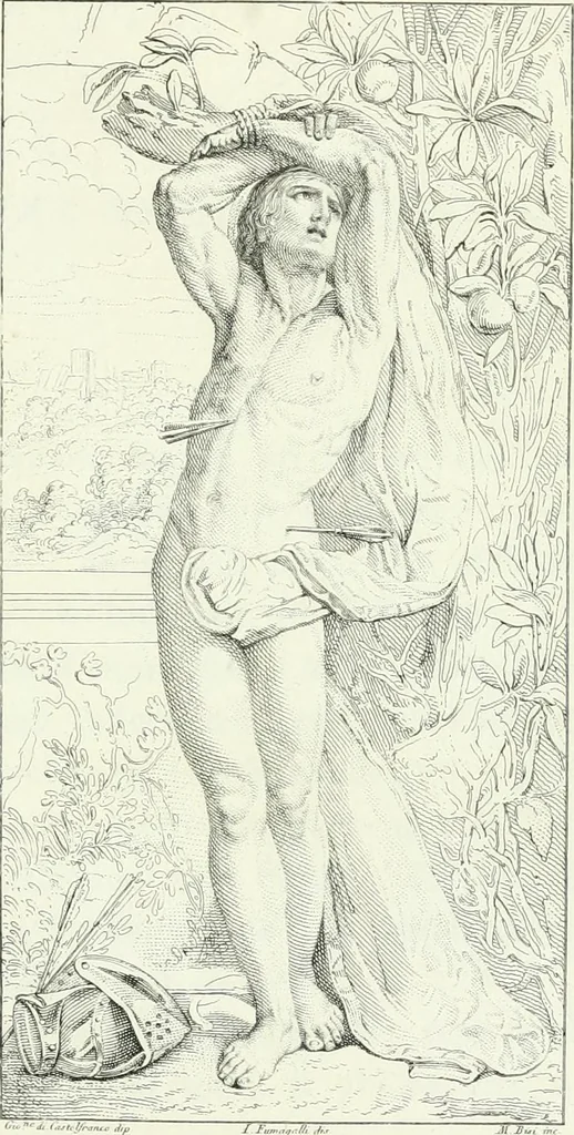 An illustration from Pinacoteca del Palazzo reale delle scienze e delle arti di Milano, 1812, leaf 148
