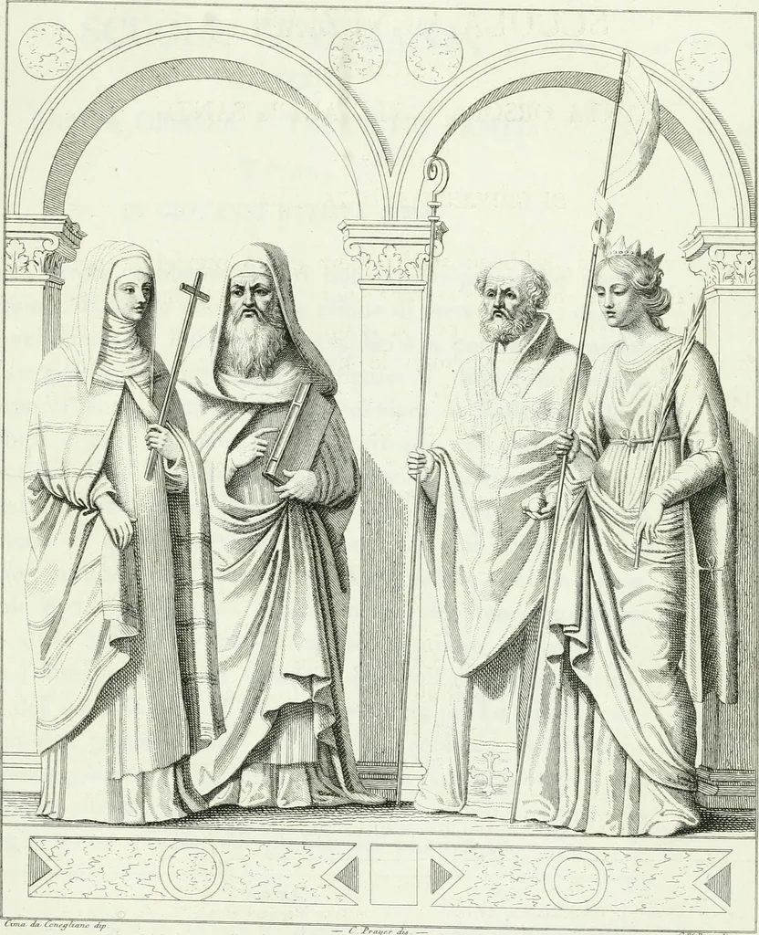 An illustration from Pinacoteca del Palazzo reale delle scienze e delle arti di Milano, 1812, leaf 156