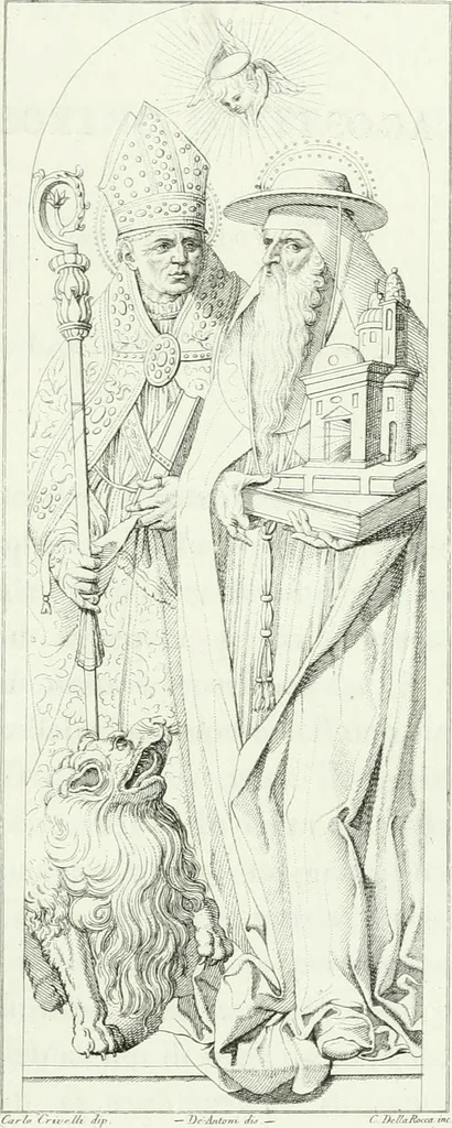 An illustration from Pinacoteca del Palazzo reale delle scienze e delle arti di Milano, 1812, leaf 160