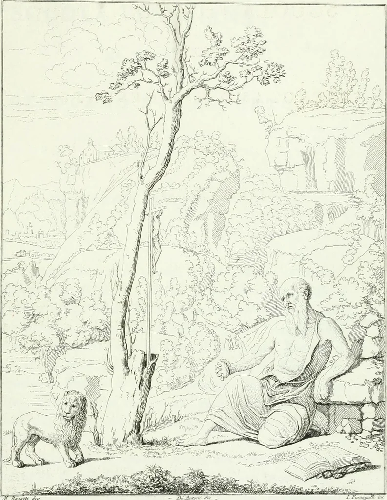 An illustration from Pinacoteca del Palazzo reale delle scienze e delle arti di Milano, 1812, leaf 164
