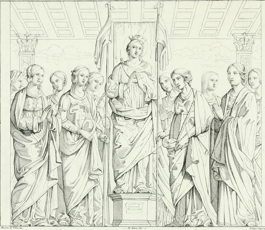 An illustration from Pinacoteca del Palazzo reale delle scienze e delle arti di Milano, 1812, leaf 184