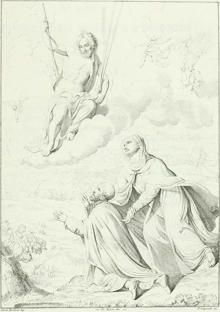 An illustration from Pinacoteca del Palazzo reale delle scienze e delle arti di Milano, 1812, leaf 212