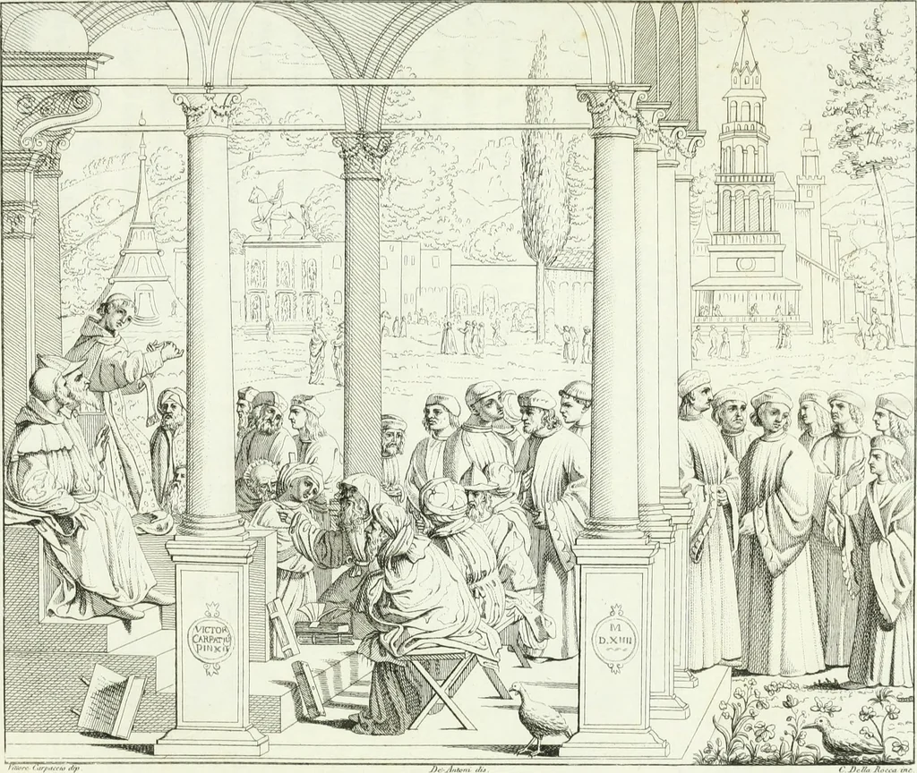 An illustration from Pinacoteca del Palazzo reale delle scienze e delle arti di Milano, 1812, leaf 220