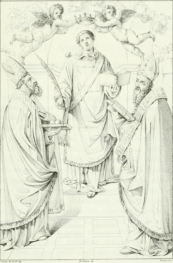 An illustration from Pinacoteca del Palazzo reale delle scienze e delle arti di Milano, 1812, leaf 264