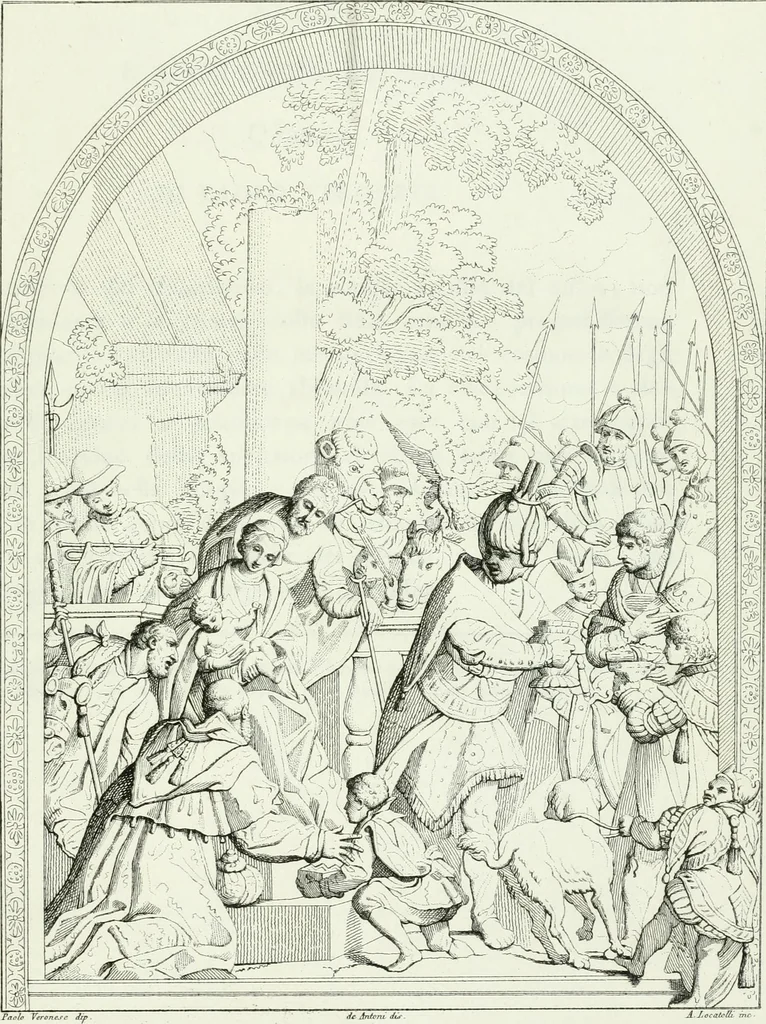 An illustration from Pinacoteca del Palazzo reale delle scienze e delle arti di Milano, 1812, leaf 300