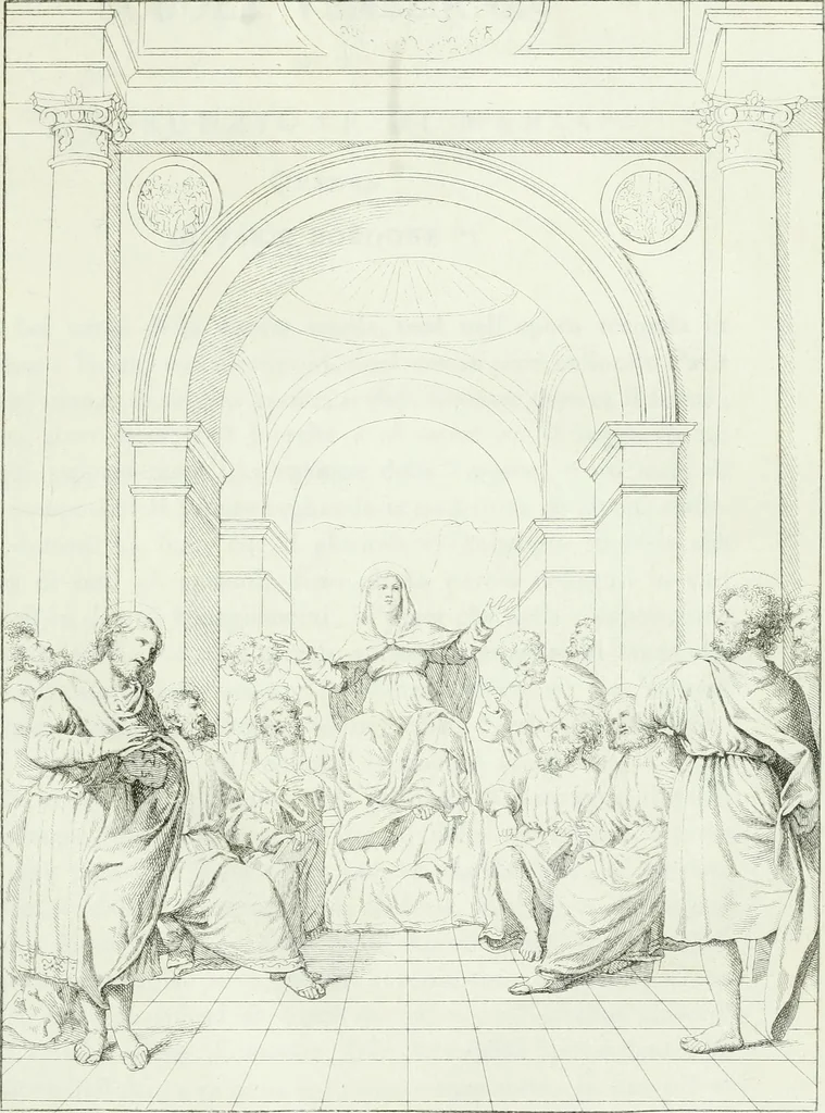 An illustration from Pinacoteca del Palazzo reale delle scienze e delle arti di Milano, 1812, leaf 38