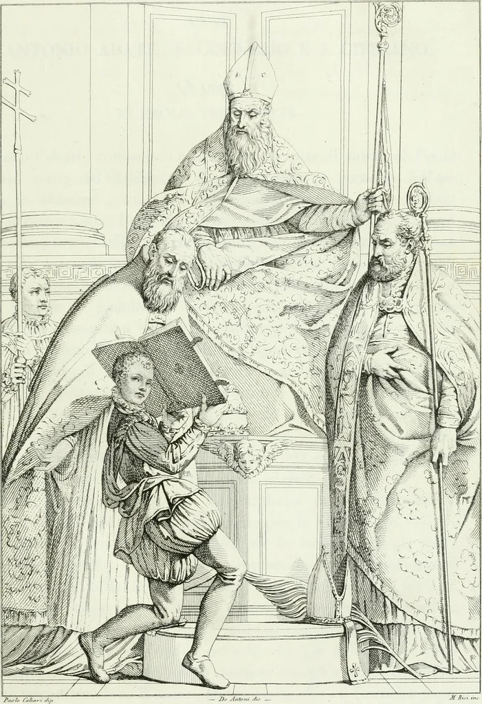 An illustration from Pinacoteca del Palazzo reale delle scienze e delle arti di Milano, 1812, leaf 42