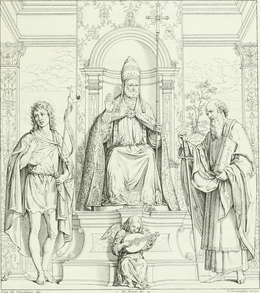 An illustration from Pinacoteca del Palazzo reale delle scienze e delle arti di Milano, 1812, leaf 54