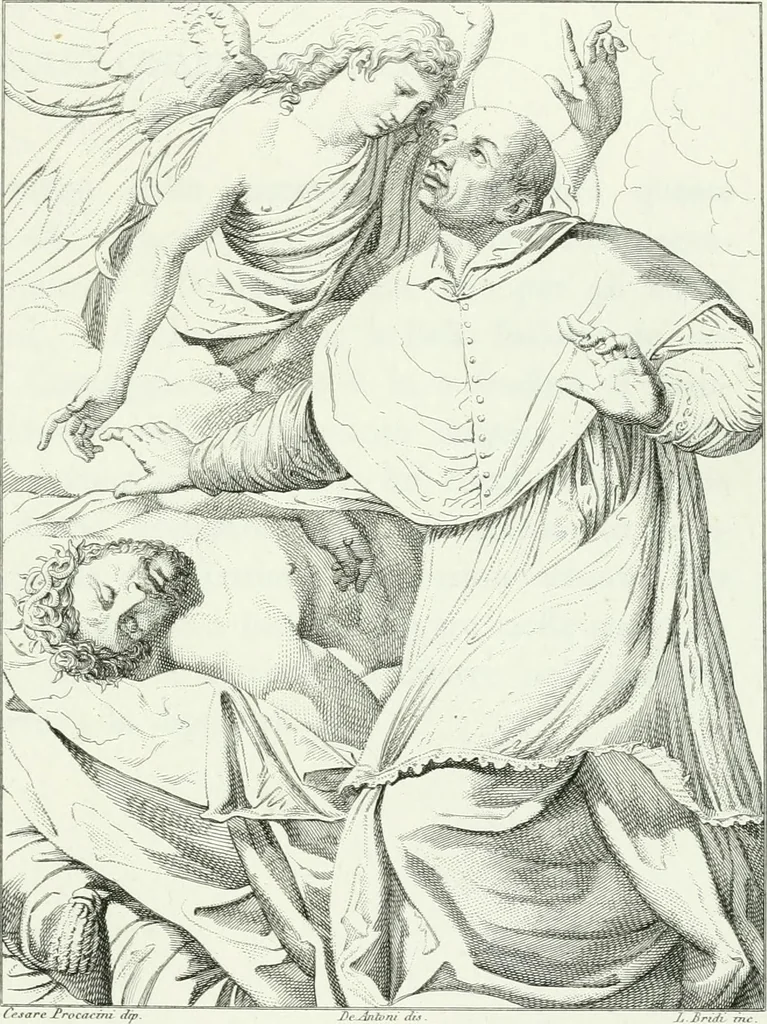 An illustration from Pinacoteca del Palazzo reale delle scienze e delle arti di Milano, 1812, leaf 102