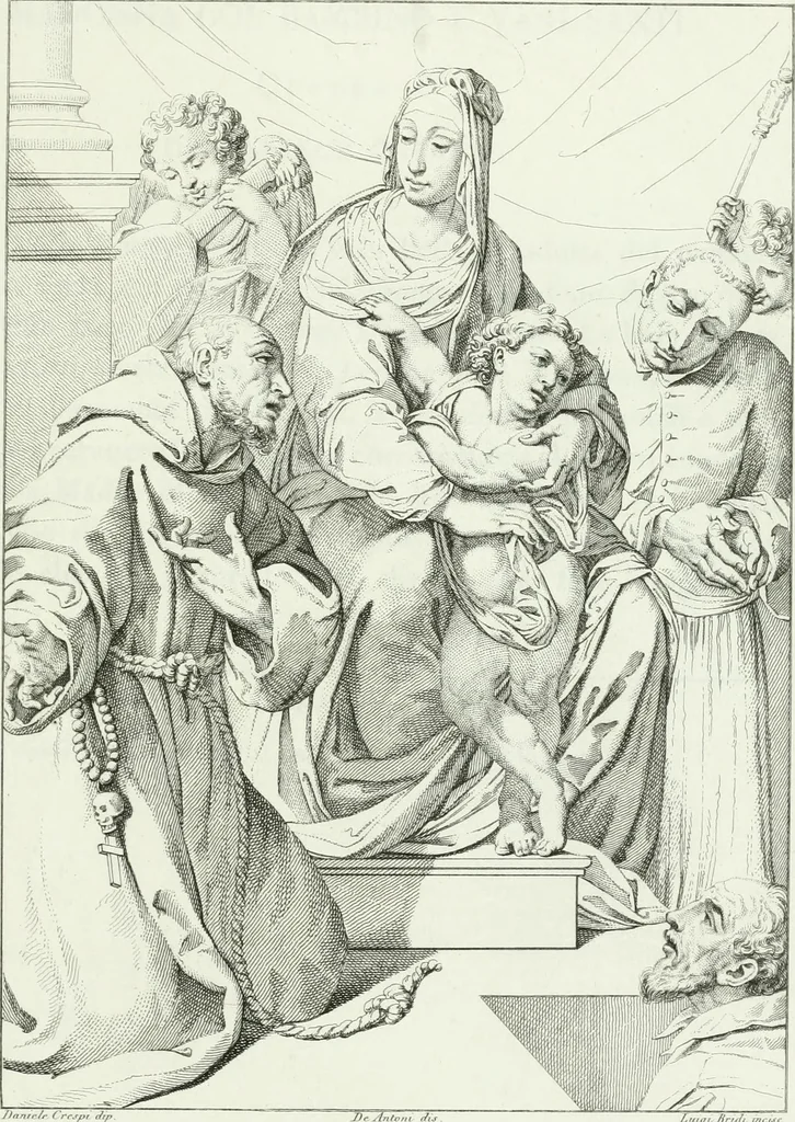 An illustration from Pinacoteca del Palazzo reale delle scienze e delle arti di Milano, 1812, leaf 142