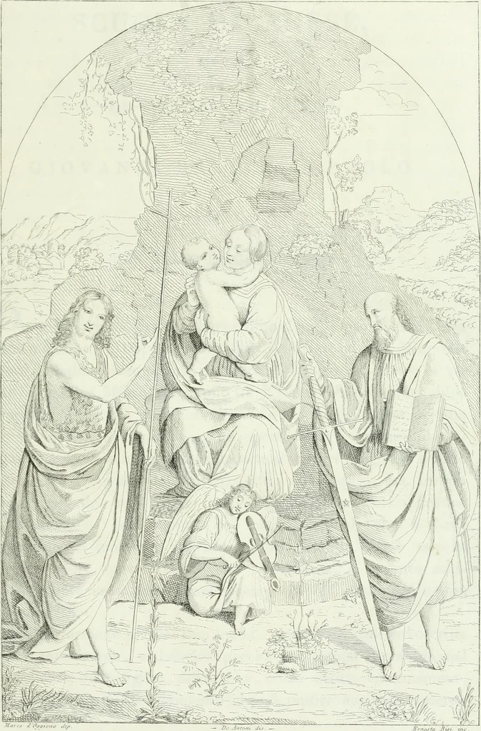 An illustration from Pinacoteca del Palazzo reale delle scienze e delle arti di Milano, 1812, leaf 20