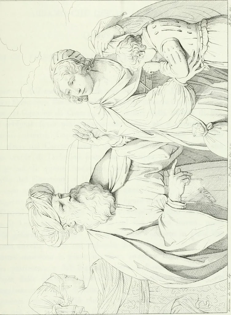 An illustration from Pinacoteca del Palazzo reale delle scienze e delle arti di Milano, 1812, leaf 216