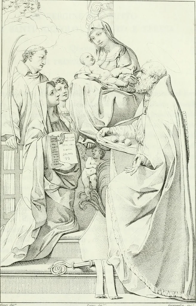 An illustration from Pinacoteca del Palazzo reale delle scienze e delle arti di Milano, 1812, leaf 260