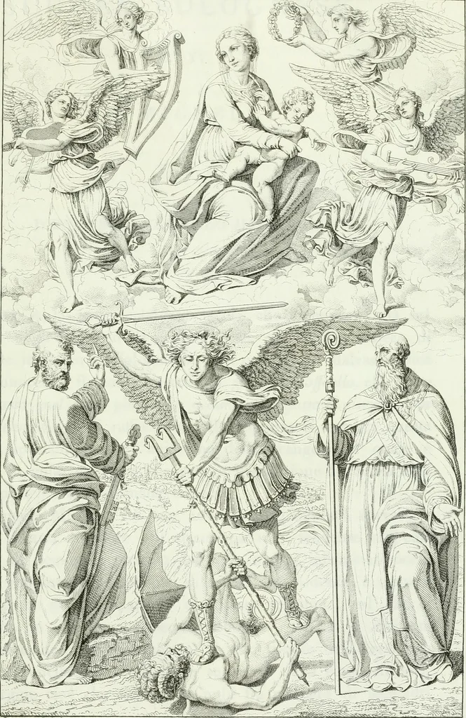 An illustration from Pinacoteca del Palazzo reale delle scienze e delle arti di Milano, 1812, leaf 274