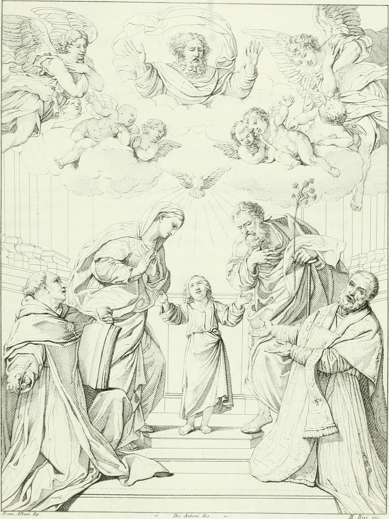 An illustration from Pinacoteca del Palazzo reale delle scienze e delle arti di Milano, 1812, leaf 292