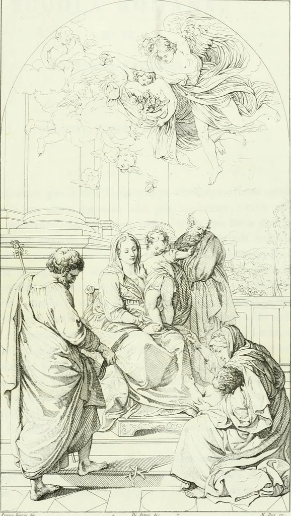 An illustration from Pinacoteca del Palazzo reale delle scienze e delle arti di Milano, 1812, leaf 352